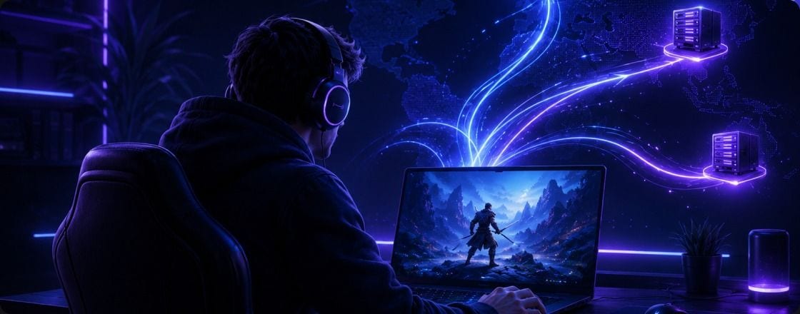 使用稳定 VPN 连接的玩家